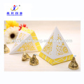 Fancy Custom Made Dreieck Papier Hochzeit Süßigkeiten Geschenkbox